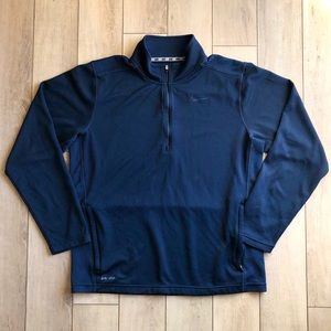 Nike Dri-fit half zip pullover sweater